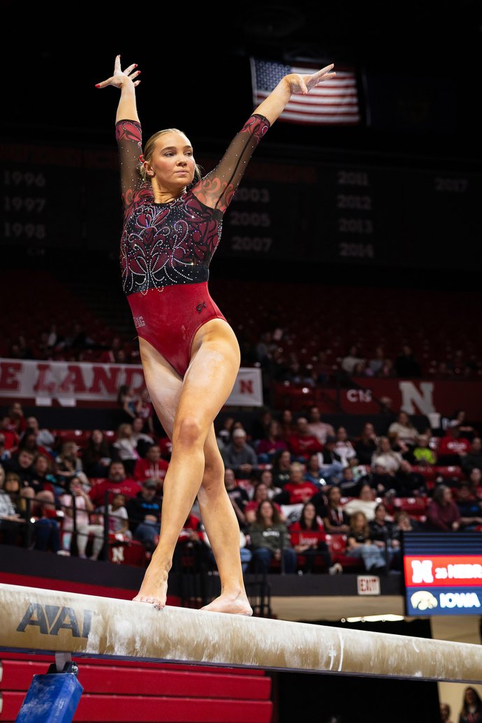 NCAA Women’s Gymnastics 2025: Iowa v. Nebraska